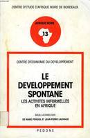 Le Développement spontané, les activités informelles en Afrique