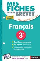 Mes Fiches ABC du Brevet Français 3e - NE