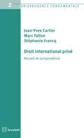 Droit international privé, Recueil de jurisprudence