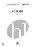 Forlane --- flute et piano