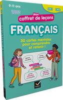 Mon coffret de leçons français CM1-CM2, 30 cartes mentales