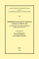 Propriétés rurales et urbaines à Damas au Moyen Âge, Un corpus de 73 documents juridiques entre 310/922 et 669/1271