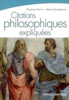 Citations philosophiques expliquées