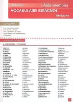 Vocabulaire espagnol