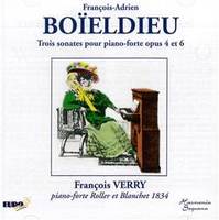Boïeldieu - CD - Trois sonates pour piano-forte opus 4 et 6