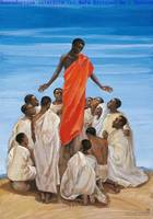 L'Ascension  (Lc 24,50), Poster Vie de Jésus Mafa