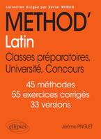 Méthod'Latin • Classes préparatoires, Université, Concours