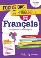 FOCUS BAC Français Première - Nouvelle édition 2023, Décroche ton Bac avec SchoolMouv !