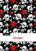 CARNET VIVIEN BLANC,96P,A5 TETESDEMORT