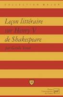 Leçon littéraire sur « Henry V » de Shakespeare