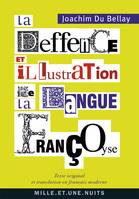 La Deffence, et Illustration de la Langue Françoyse
