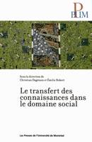 Le transfert des connaissances dans le domaine social