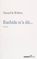 Rachida m'a dit ..., roman