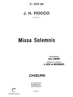 Missa Solemnis, Soli Et Choeur - Satb