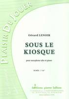 Sous le kiosque, Pour saxophone alto et piano