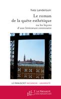 Le roman de la quête esthétique