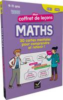 Mon coffret de leçons maths CM1-CM2, 30 cartes mentales