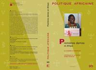 POLITIQUE AFRICAINE N-095 - PREMIERE DAMES EN AFRIQUE