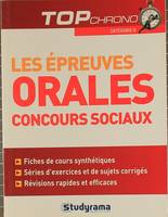 Les épreuves orales concours sociaux catégorie B, concours sociaux