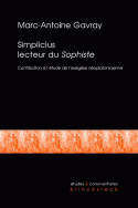 Simplicius lecteur du Sophiste, Contribution à l'étude de l'exégèse néoplatonicienne tardive