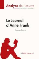 Le Journal d'Anne Frank d'Anne Frank (Analyse de l'oeuvre), Analyse complète et résumé détaillé de l'oeuvre