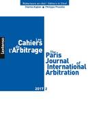 LES CAHIERS DE L ARBITRAGE N 2 - 2017