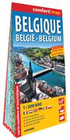 Belgique 1/300.000 (carte grand format laminée)