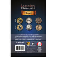 Legendary Metal Coins - Set Magie