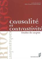 Causalité et contrastivité, Études de corpus