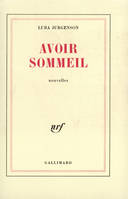 Avoir sommeil