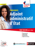 Concours Adjoint administratif d'État Catégorie C Intégrer la fonction publique Livre