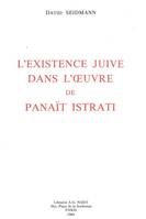 L'Existence juive dans l'œuvre de Panaït Istrati