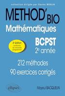 Mathématiques BCPST 2e année, 212 méthodes et 90 exercices corrigés