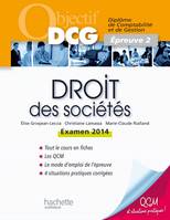 2, Objectif DCG Droit des sociétés 2013/2014, examen 2014
