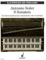 8 Sonatas, Tasten-instrument (Pianoforte or harpsichord).