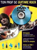 Ton prof de guitare rock sur DVD vidéo, Avec DVD