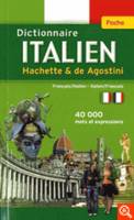 Dictionnaire Poche Hachette De Agostini - Bilingue Italien, Français-italien, italien-français