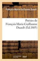 Poésies de François-Marie-Guillaume Duault