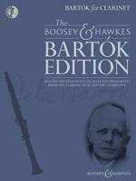 Bartók for Clarinet, Stylish arrangements of selected highlights from the leading 20th century composer. Clarinet and piano.