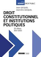 Droit constitutionnel et institutions politiques