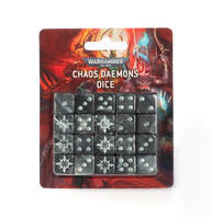 Pack de dés Chaos Daemons