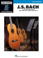 Essential Elements Guitar Ens - J.S. Bach, 15 Pieces Arranged for Three or More Guitarists