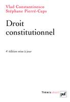 droit constitutionnel (4ed)