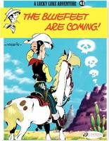 Lucky Luke (english version) - Tome 43 - The Bluefeet are coming!