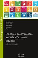 Les enjeux d'écoconception associés à l'économie circulaire, EcoSD Annual Workshop 2018