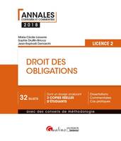 Droit des obligations / licence 2 : 2017-2018