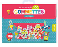 Ma pochette de 100 gommettes-Les Robots