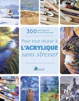 Pour tout réussir à l'acrylique sans stresser - 300 techniques, trucs et astuces