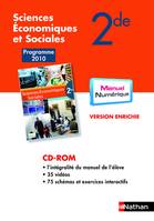 SES 2e 2010 - manuel numérique - Cd-rom - tarif non adoptant