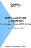 Franc, les métamorphoses du lien social XVIIIe-XIXe siècle